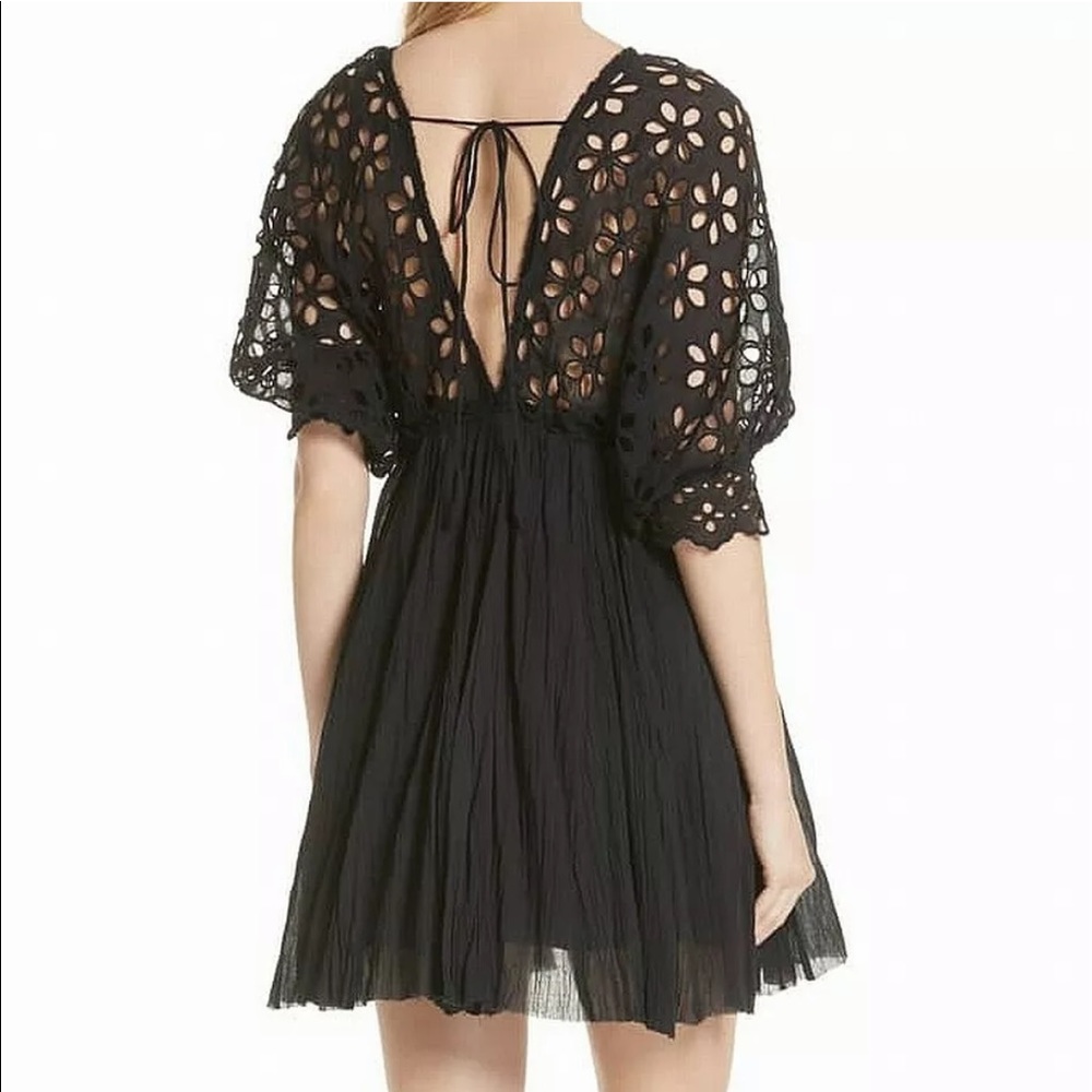 Bella Note Eyelet Mini Dress